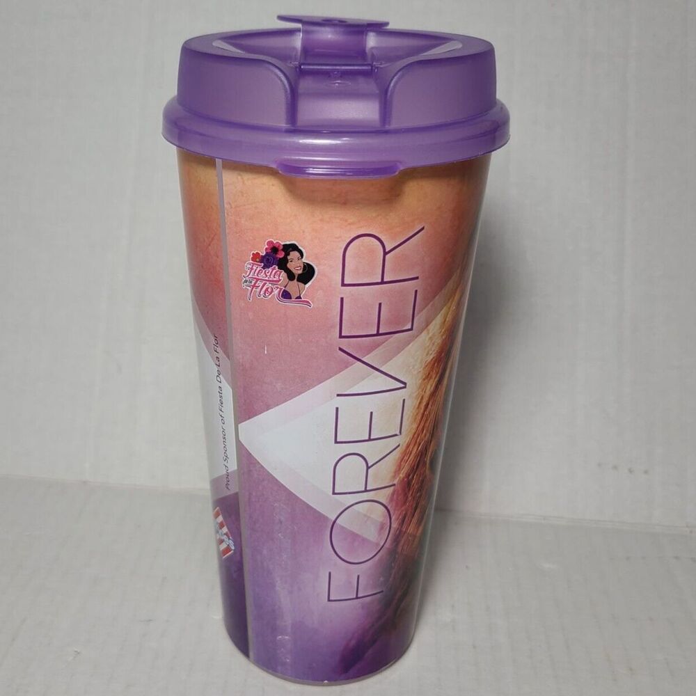 Selena Quintanilla 2019 Forever Limited Edition Stripe Cup Purple - Picture 3 of 8